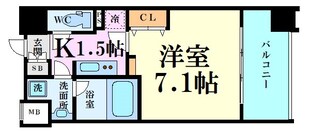 Gate Court OsakaFukushima（ゲートコート大阪福島）の物件間取画像